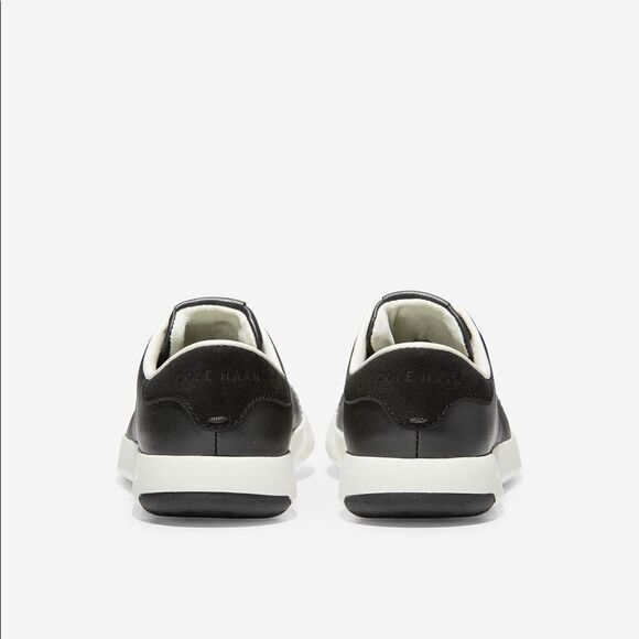 Cole Haan grandpro tennis sneakers black leather NIB - Picture 6 of 8